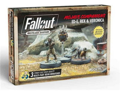 Fallout: Wasteland Warfare - Ed-E, Rex och Veronica Modiphius Entertainment