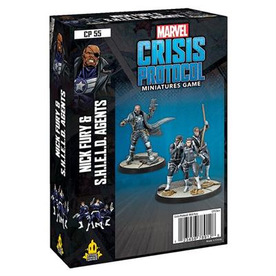 Marvel Crisis Protocol: Nick Fury, Jr. & SHIELD Agents Atomic Mass Games