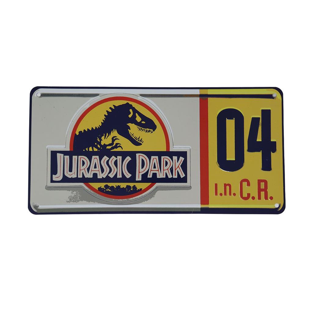 Jurassic Park Replica Nummerplåt Fanattik