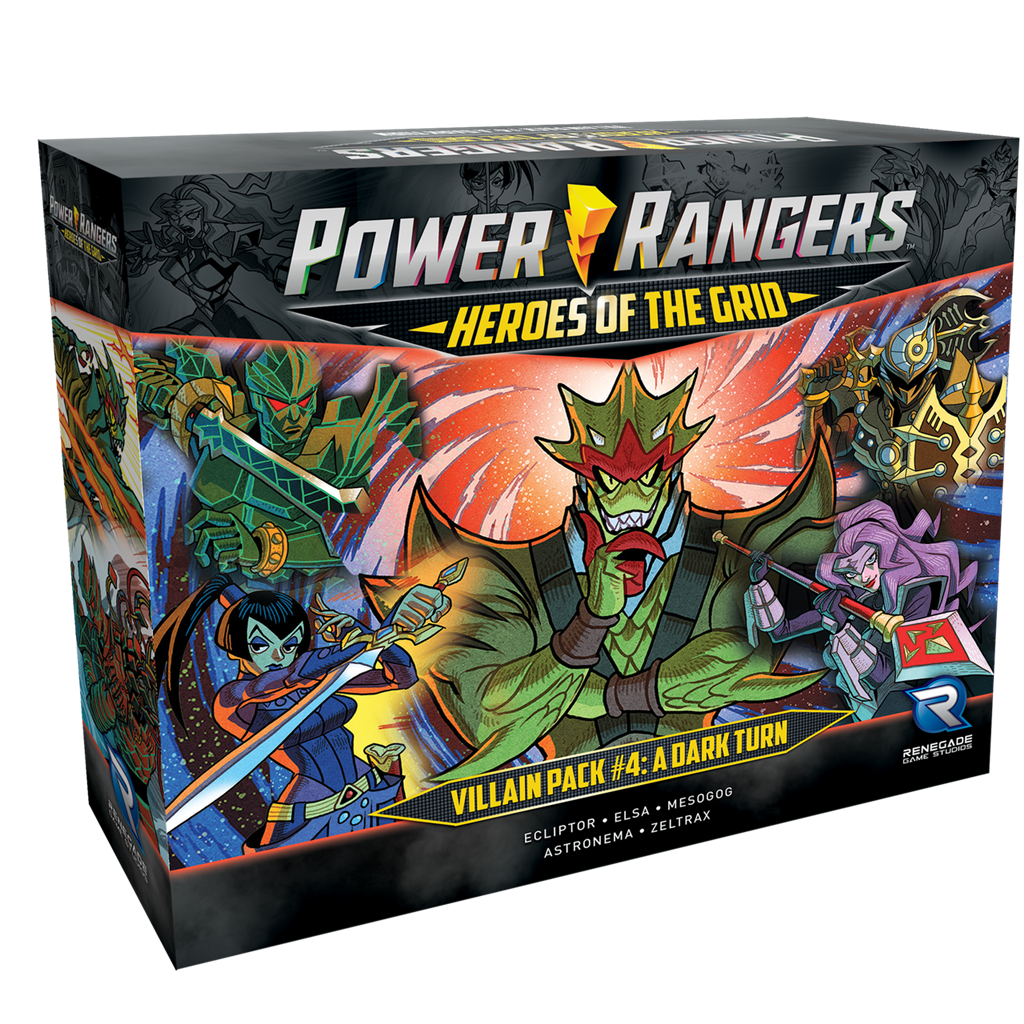 Power Rangers: Heroes of the Grid Villain Pack #4 Renegade Game Studios