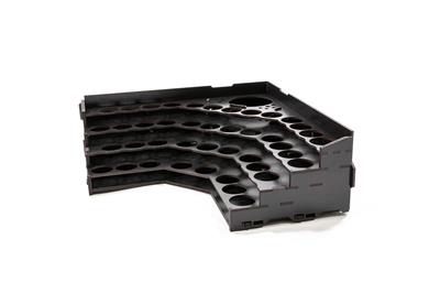 Kraken Wargames Black Paint Rack: Eck Farbregal Top (Citadel) Kraken Wargames