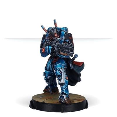 Infinity: Knight of Santiago (Spitfire) Figur Corvus Belli
