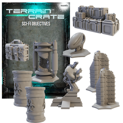 Terrain Crate - Sci-fi Objectives Mantic Games