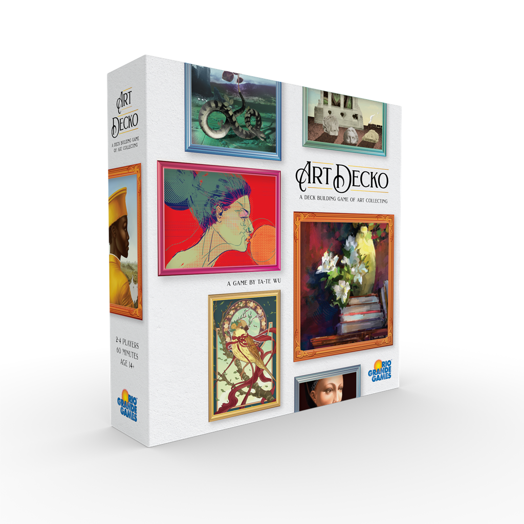 Art Decko - Strategiskt Kortspel med Konst Rio Grande Games