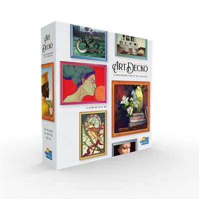 Art Decko - Strategiskt Kortspel med Konst Rio Grande Games