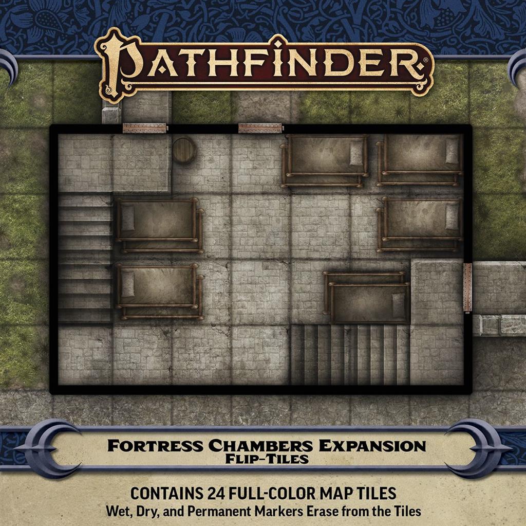 Pathfinder Flip-Tiles: Fortress Chambers Expansion Paizo Publishing