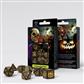 Halloween Pumpkin - Jack O’Lantern Dice Set Q-Workshop