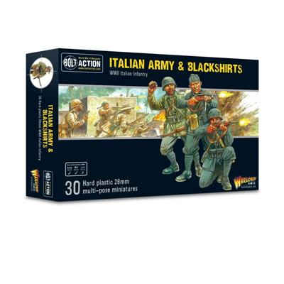 Bolt Action – Italienska Armén & Svartskjortor – EN Warlord Games