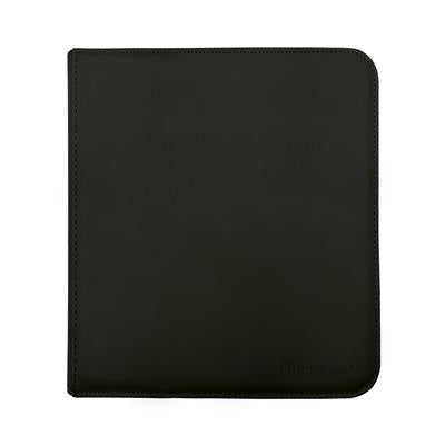UP - 12-Fickors Blixtlåsförsedd PRO-Binder - Svart Ultra Pro