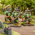 Kings of War - Halflings: Forest Troll Gunners Regiment Mantic Games