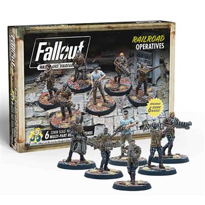 Fallout: Wasteland Warfare - Railroad: Operatives Modiphius Entertainment