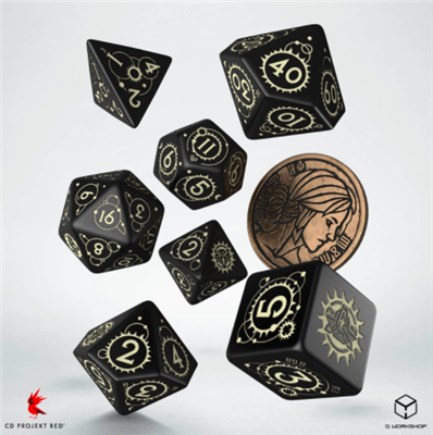 The Witcher Dice Set - Ciri - The Zireael Q-Workshop