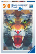 Ravensburger Puzzle - Lion Made of Polygons - 500pc