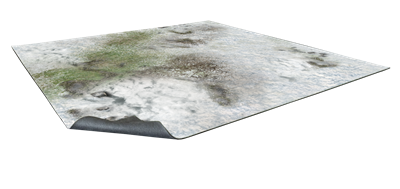 Battle Systems: Winter Snowscape Gaming Mat 2x2 Battle Systems