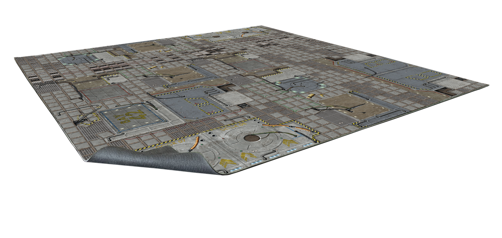 Battle Systems: Frontier Sci-fi Gaming Mat 3x3 – Perfekt för Bordsspel Battle Systems