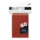 UP - Små Ärmar - Pro-Matte - Röd (60 Ärmar) Ultra Pro
