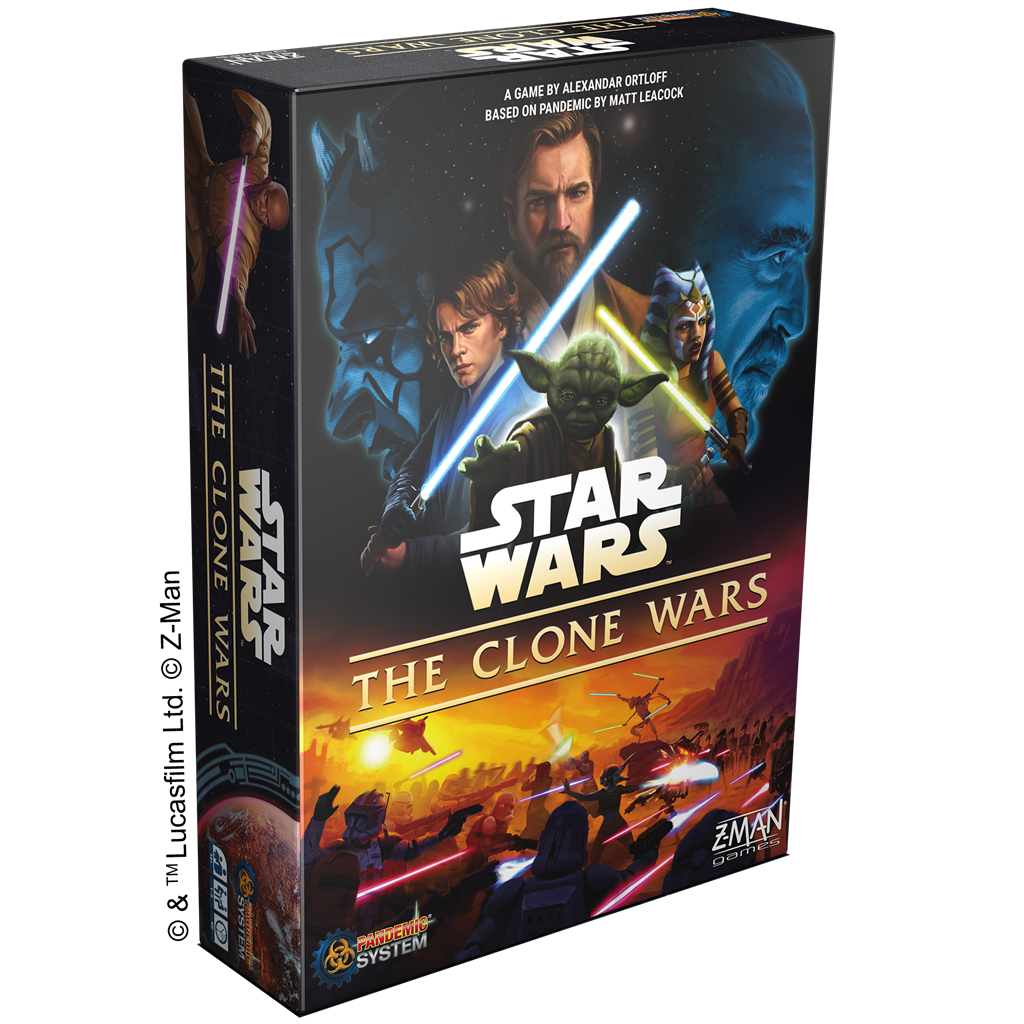 Star Wars: The Clone Wars – Pandemic System Spel Z-Man Games