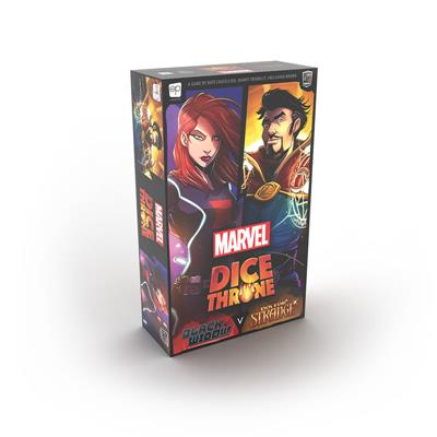 Dice Throne Marvel 2-Hero Box 2 (Black Widow, Doctor Strange) USAopoly