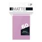 UP - Små Fickor - Pro-Matt - Rosa (60 Fickor) Ultra Pro