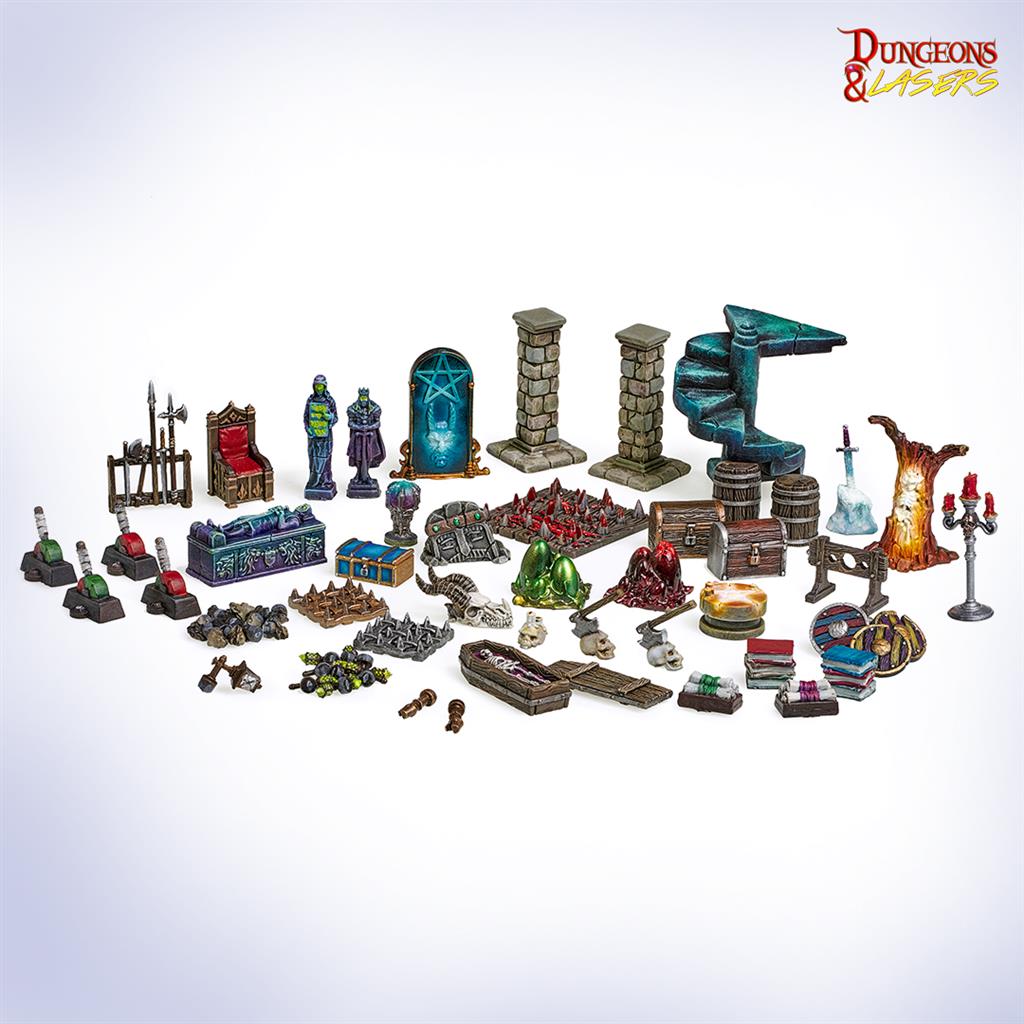 Dungeons & Lasers - Fantasy Anpassningsbitar Archon Studio