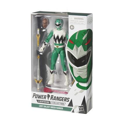 Power Rangers Lightning Collection Lost Galaxy Green Ranger Figur Hasbro