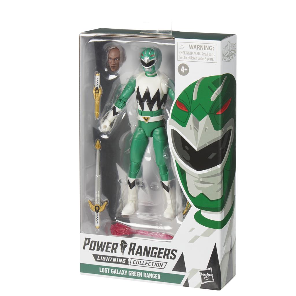Power Rangers Lightning Collection Lost Galaxy Green Ranger Figur