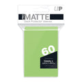 UP - Små ärmar - Pro-Matte - Limegrön (60 ärmar) Ultra Pro