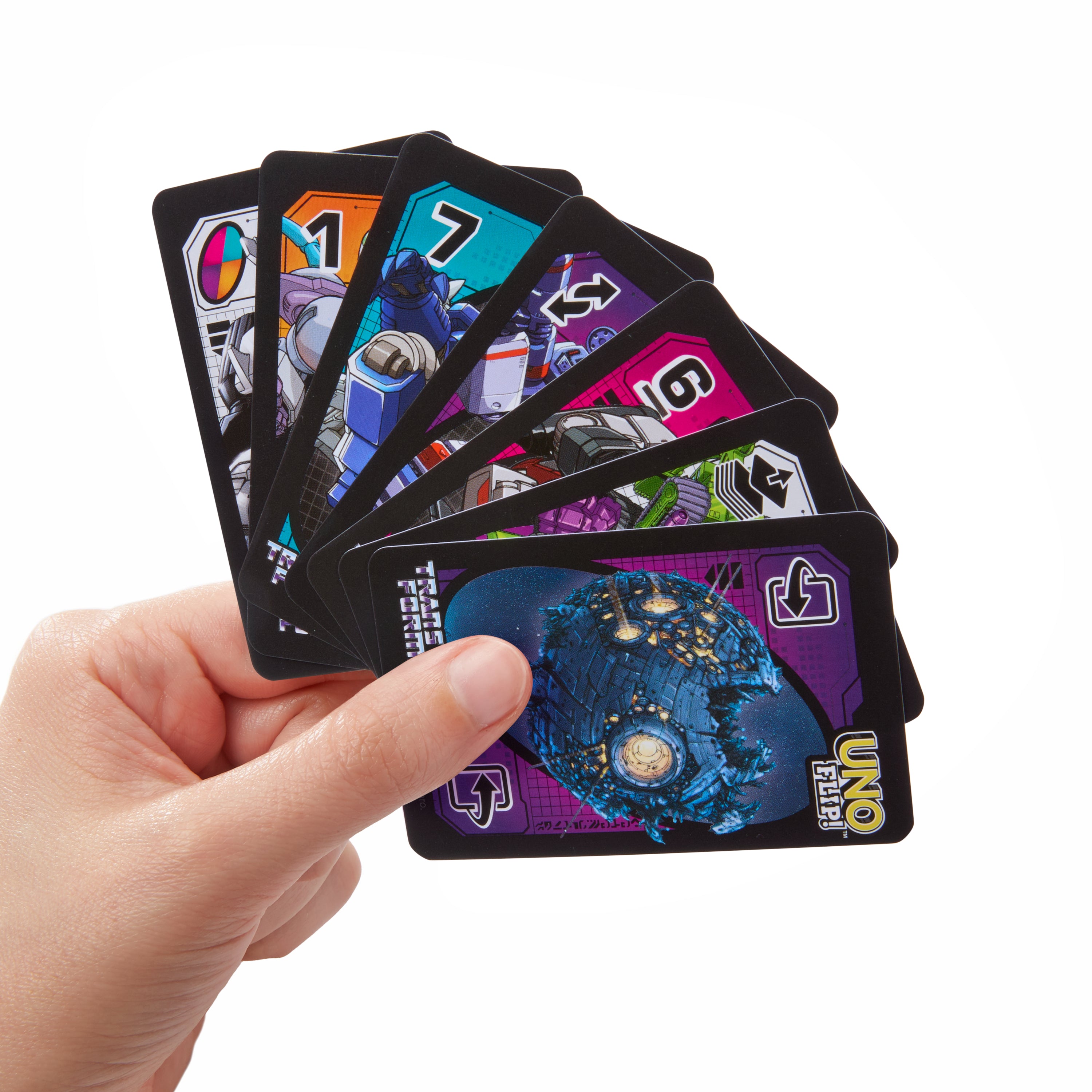 Spel Uno Flip Transformers