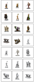 WizKids Deep Cuts Omålade Miniatyrer: Brigante Kelter