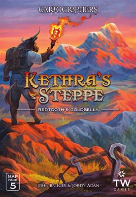 Cartographers Map Pack 5 - Kethra's Steppe - EN Thunderworks