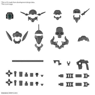 30MM 1/144 Alternativa Delar Set 7 (Anpassa Huvuden B) Bandai