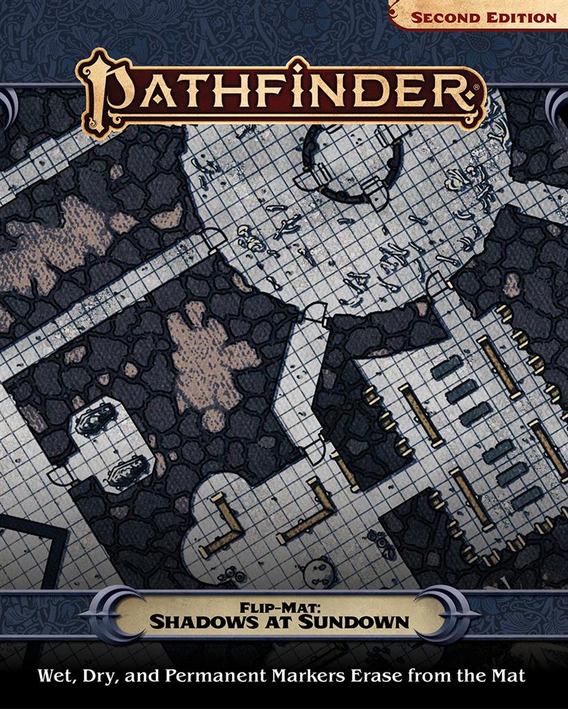 Pathfinder Flip-Mat: Shadows at Sundown Paizo Publishing