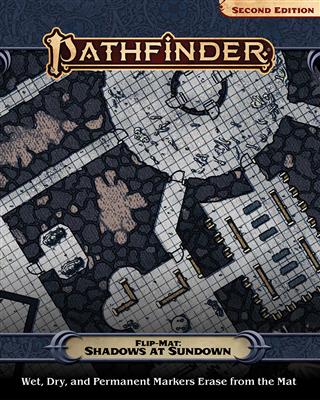 Pathfinder Flip-Mat: Shadows at Sundown Paizo Publishing