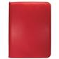 UP - Vivid 9-Pocket Zippered PRO-Binder: Röd Ultra Pro