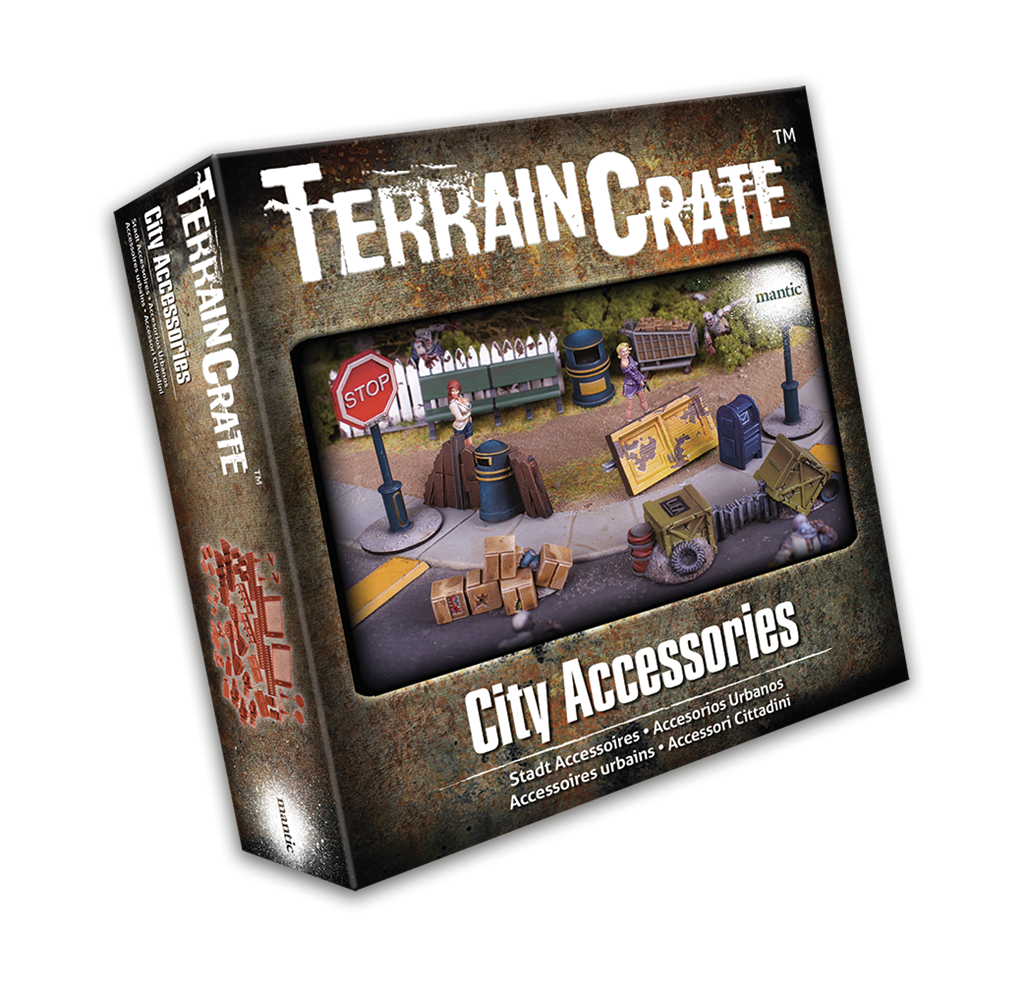 Terrain Crate - City Accessories - EN Mantic Games