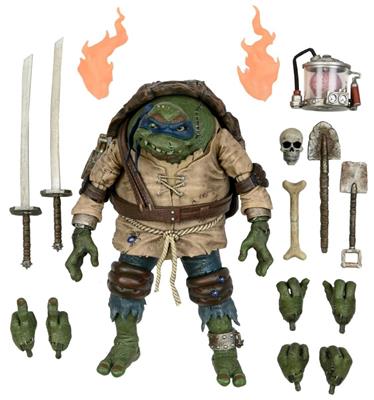 Universal Monsters x TMNT - 7" Skala Actionfigur - Ultimate Leonardo som Klodden