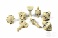 PolyHero Cleric 8 Tärningsset Celestial Ivory Tabletop Tycoon