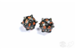 PolyHero Warrior 2d20 Spiked Balls Steel Grey Tabletop Tycoon