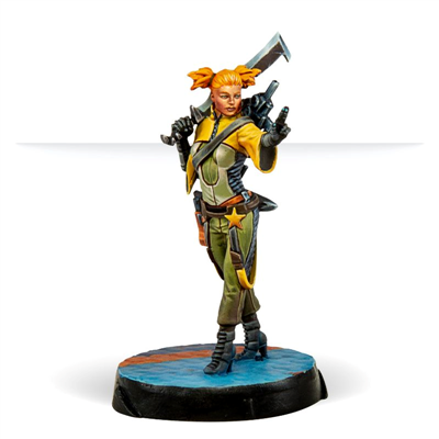 Infinity: Valerya Gromoz (Hacker) - En enastående karaktär Corvus Belli