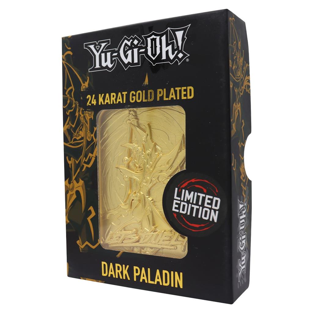 Yu-Gi-Oh! Limited Edition 24K Guldpläterad Samlarobjekt - Dark Paladin Fanattik