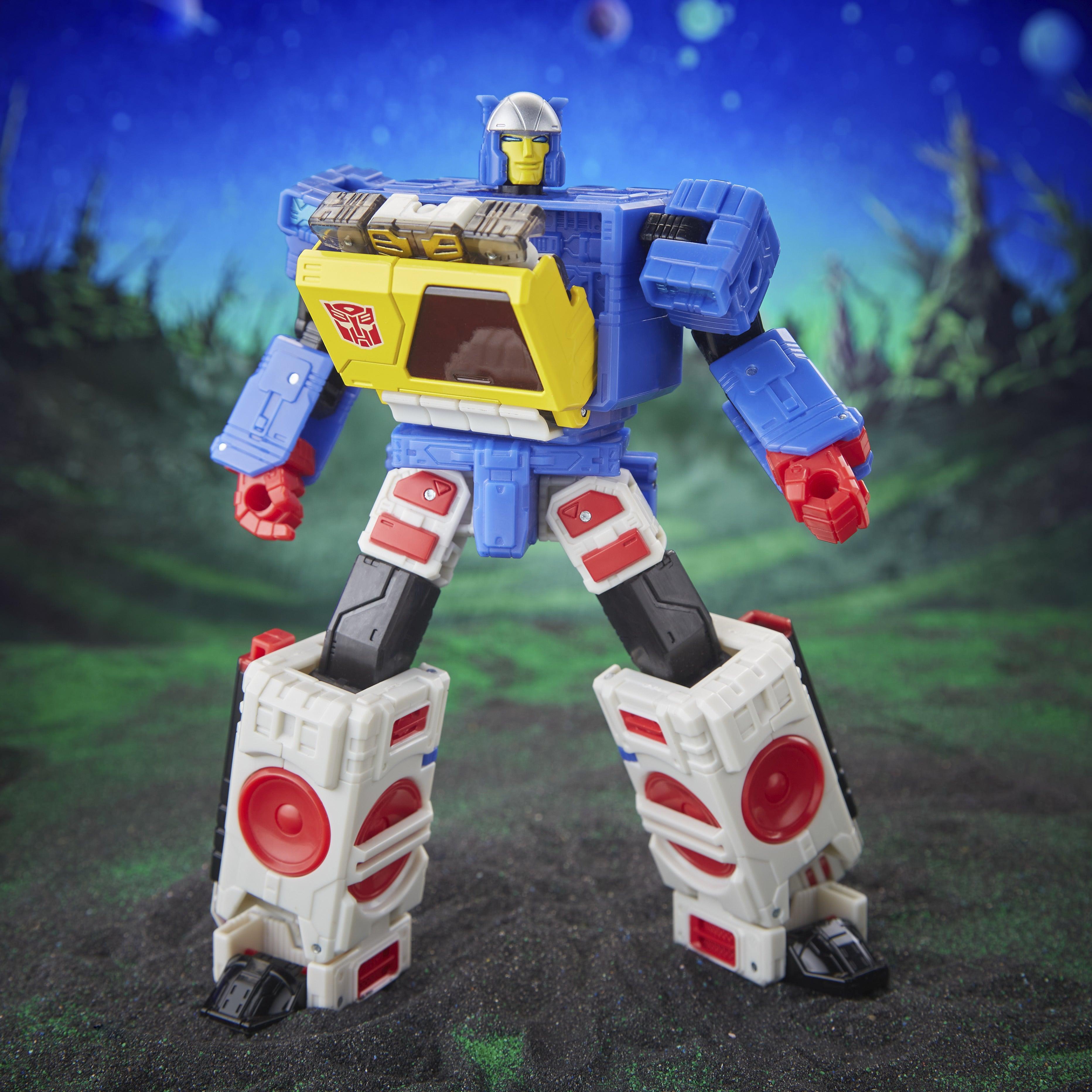 Transformers Legacy Evolution Twincast och Autobot Rewind Hasbro