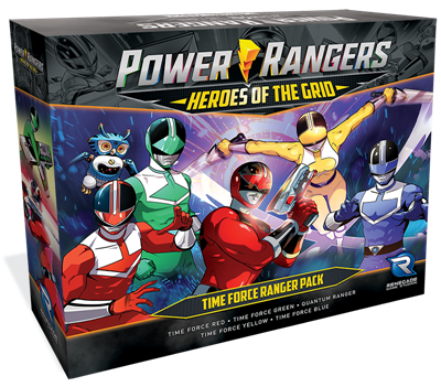Power Rangers: Heroes of the Grid Time Force Ranger Pack Renegade Game Studios