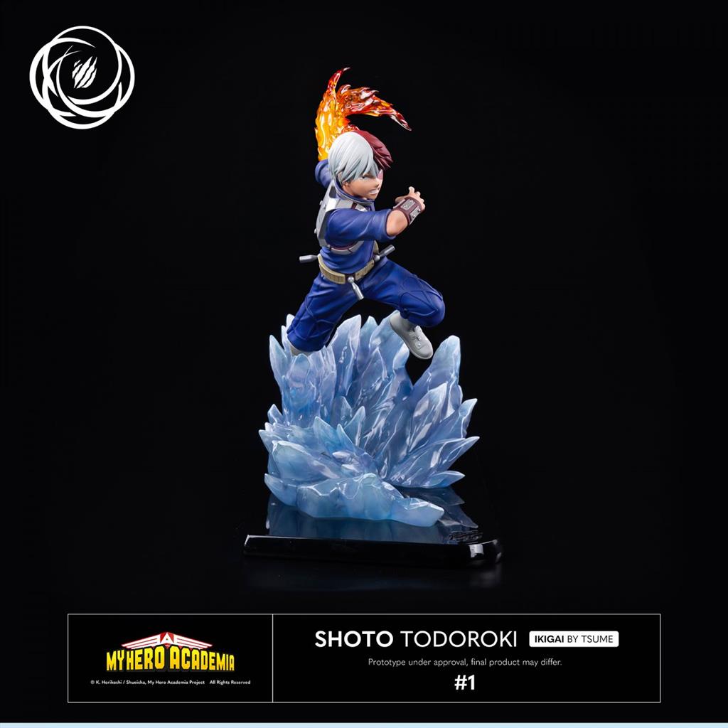 Tsume Arts - Ikigai - My Hero Academia - Shoto Todoroki Staty Tsume Art
