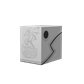 Dragon Shield Double Shell - Ashen White/Black Arcane Tinmen