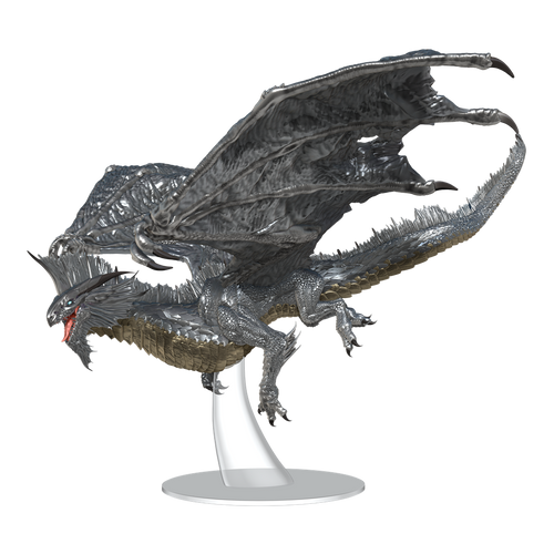 D&D Icons of the Realms: Vuxen Silver Dragon WizKids/NECA