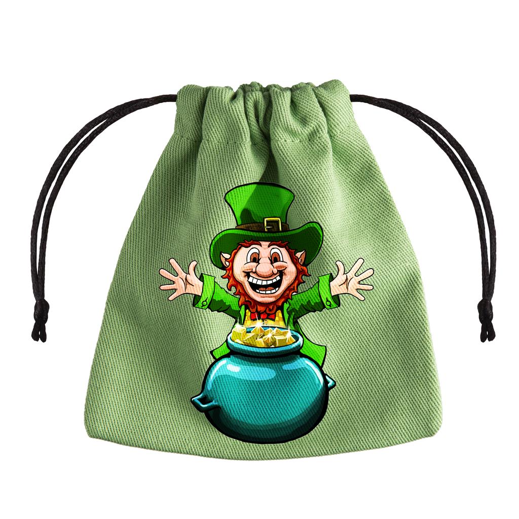 Lucky Green Dice Bag: Pot of Gold Q-Workshop