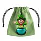 Lucky Green Dice Bag: Pot of Gold Q-Workshop