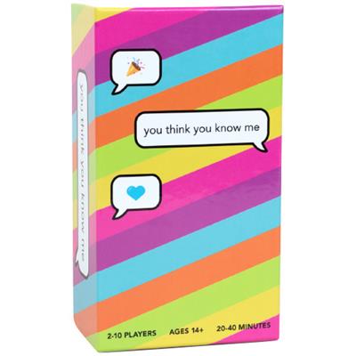 You Think You Know Me - Konversationskortspel Pink Tiger Games