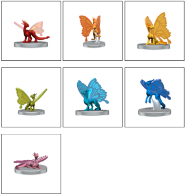 D&D Icons of the Realms: Pride of Faerie Dragons Box Set