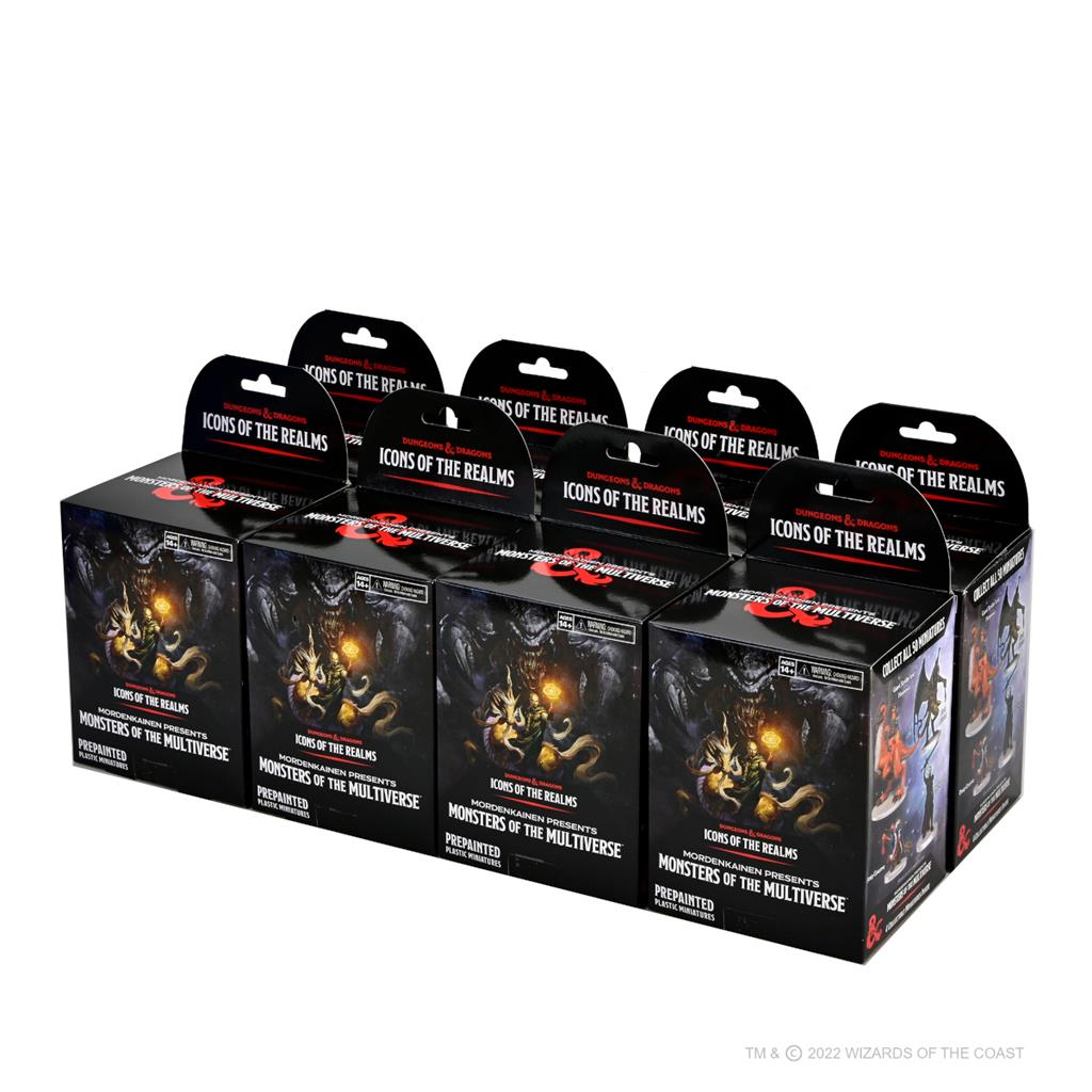 D&D Icons of the Realms: Mordenkainen Presents Monsters of the Multiverse - 8 ct. Booster Brick